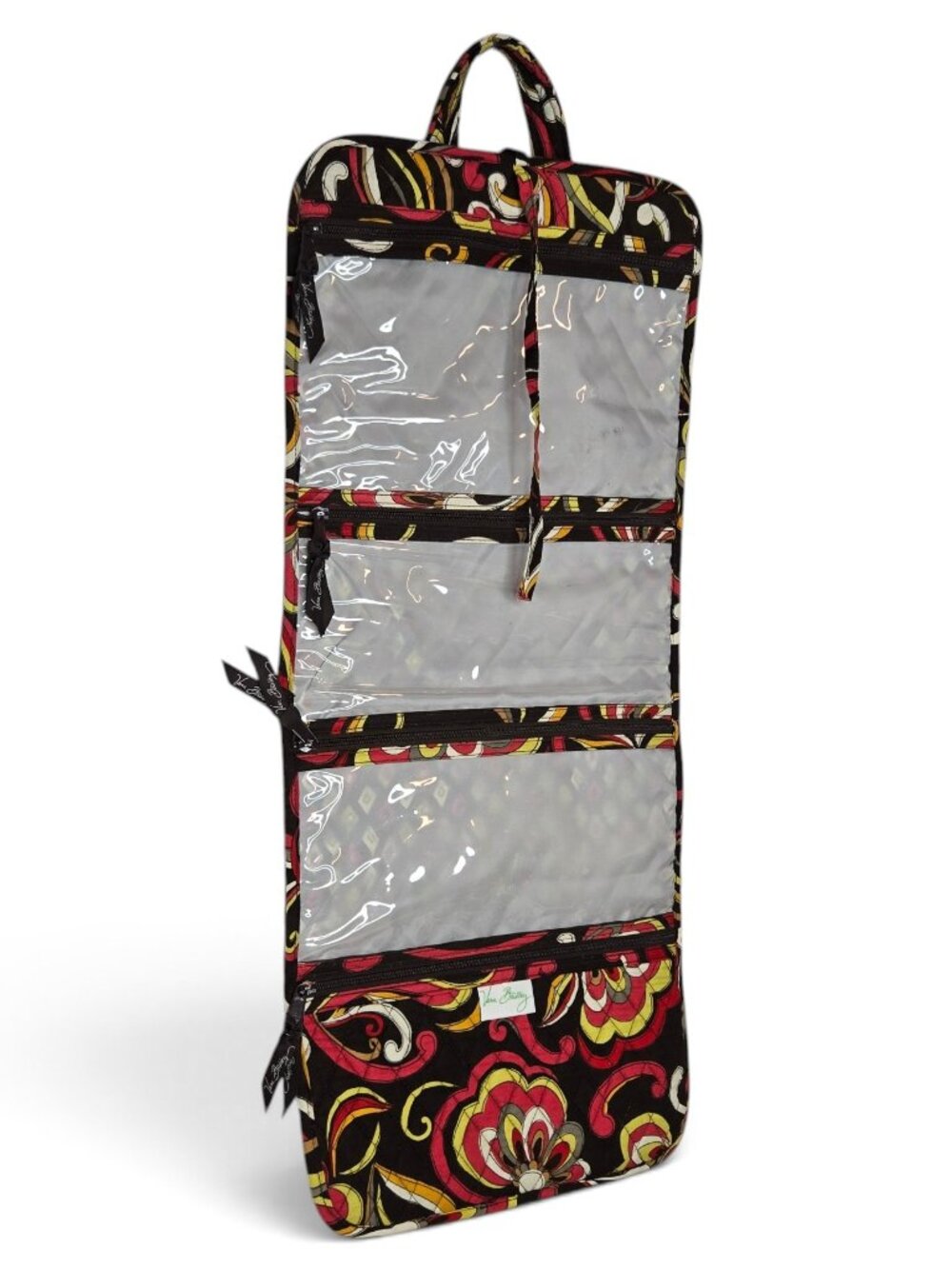 Vera Bradley Hanging Makeup Organizer Quilted Retired Puccini Floral Pattern